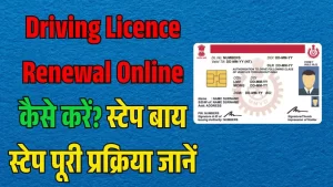 Driving Licence Renewal Online