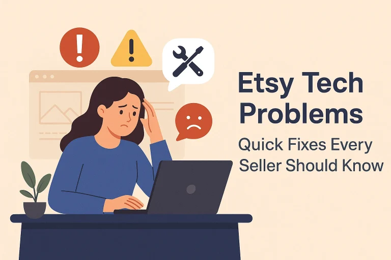 Etsy Tech Problems